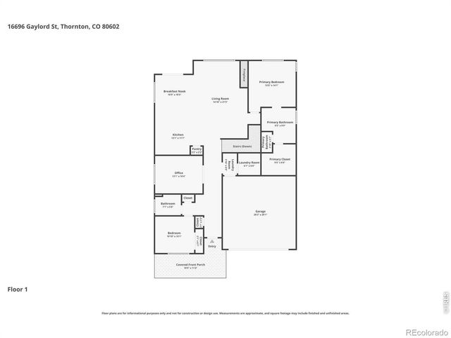 16696 Gaylord Street, Thornton, CO 80602
