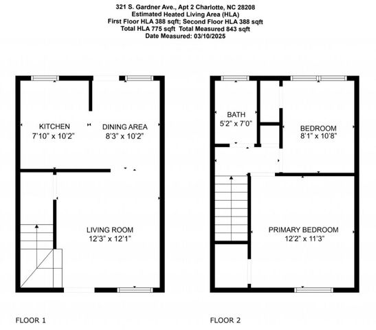 321 S Gardner Avenue 2, Charlotte, NC 28208