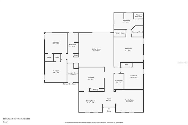 505 HALLOWELL CIRCLE, Orlando, FL 32828