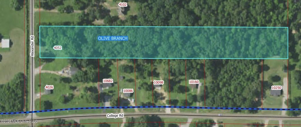 4052 Alexander Road, Olive Branch, MS 38654 — exterior