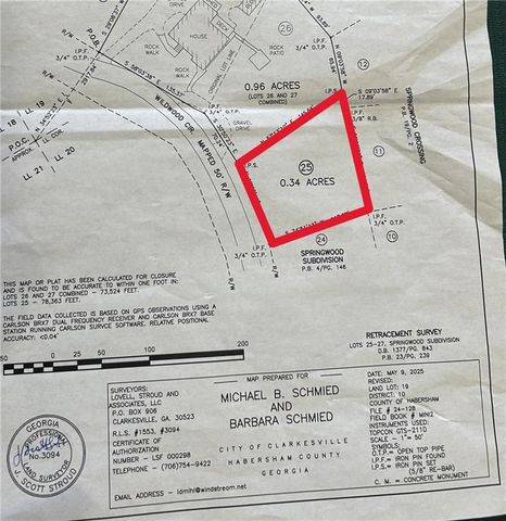 0 Wildwood Circle, Clarkesville, GA 30523