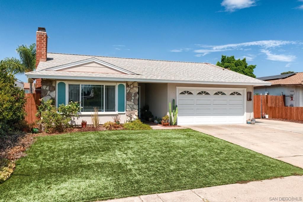 Image 1 of property listing at 10056 Woodpark, Santee, CA 92071