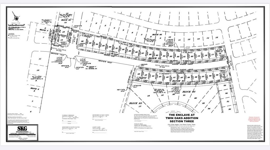 Image 1 of property listing at Lot 34 Royal Oak Dr # 34, San Angelo, TX 76904