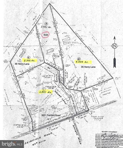 3631 FAIRFIELD RD, Gettysburg, PA 17325