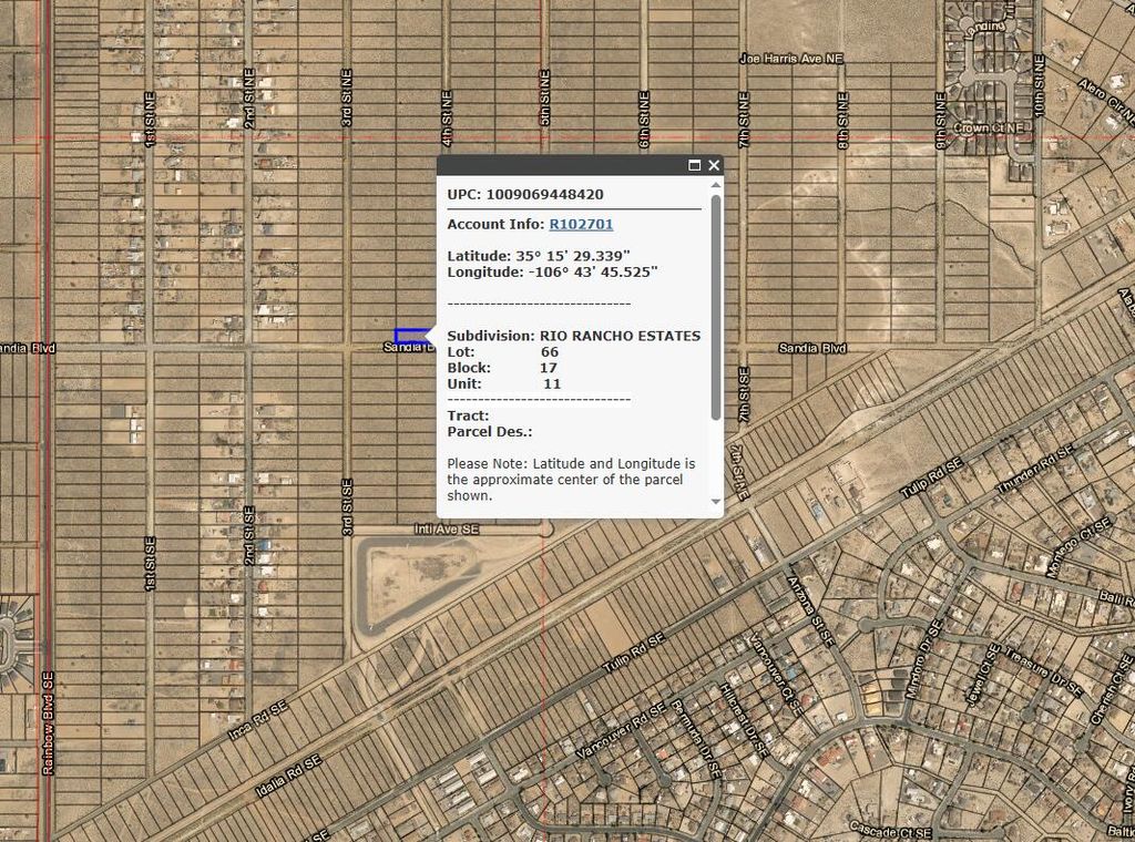 Image 1 of property listing at 5 5th Street NE, Rio Rancho, NM 87144