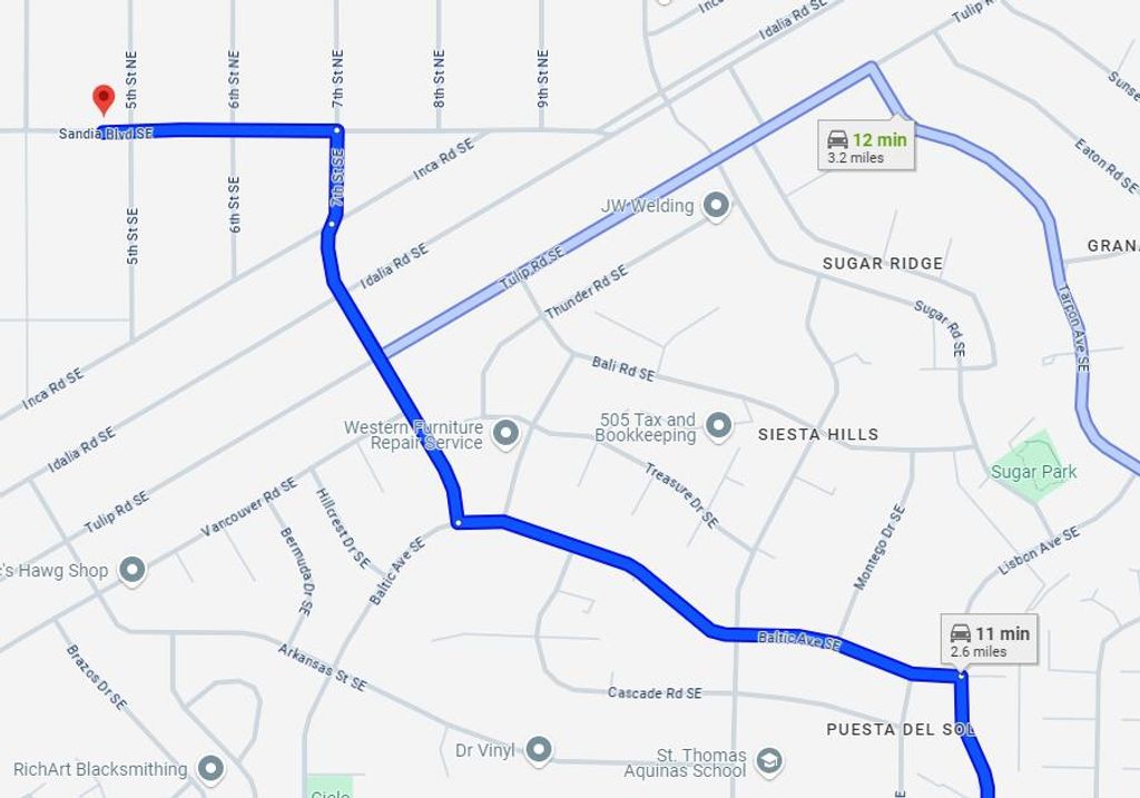 Image 2 of property listing at 5 5th Street NE, Rio Rancho, NM 87144