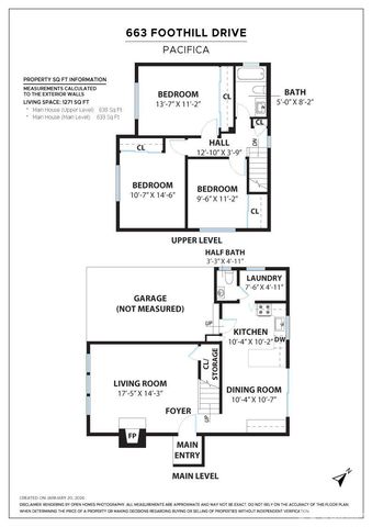663 Foothill Drive, Pacifica, CA 94044