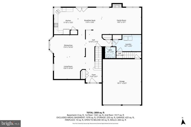 1226 BARKSDALE DR NE, Leesburg, VA 20176