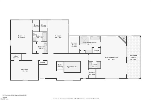 247 Hunts Neck RD, Poquoson, VA 23662