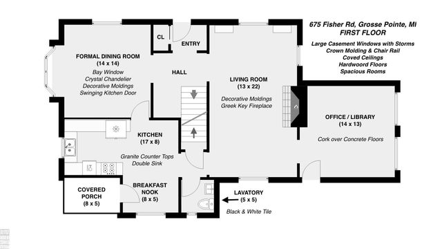 675 Fisher Road, Grosse Pointe, MI 48230
