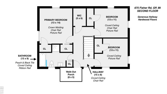 675 Fisher Road, Grosse Pointe, MI 48230