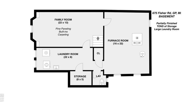 675 Fisher Road, Grosse Pointe, MI 48230