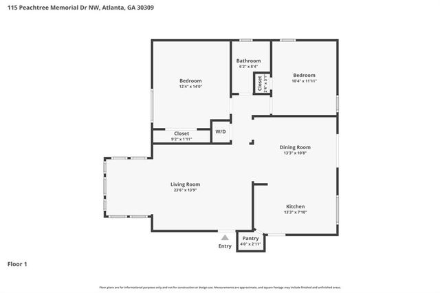 115 Peachtree Memorial Drive NW C3, Atlanta, GA 30309