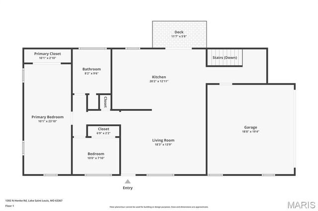1392 N Henke Road, Lake St Louis, MO 63367