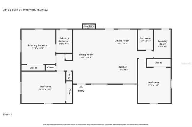 3116 E BUCK, Inverness, FL 34452