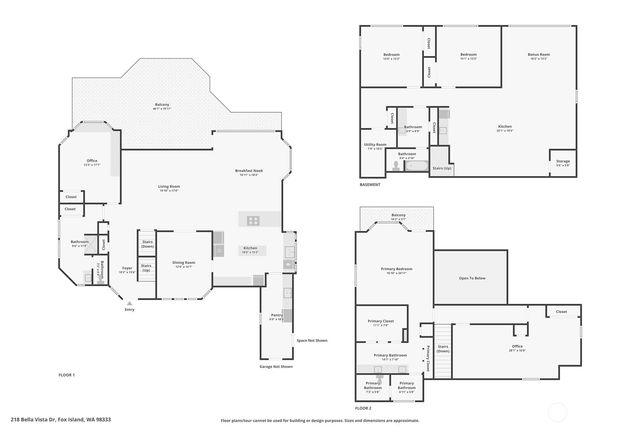 218 Bella Vista Drive, Fox Island, WA 98333