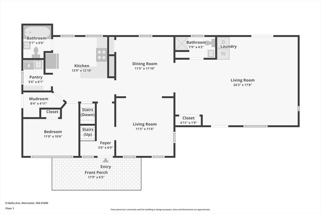 6 Idalla Ave, Worcester, MA 01606
