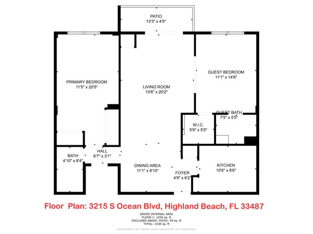 3215 S Ocean Boulevard 707, Highland Beach, FL 33487
