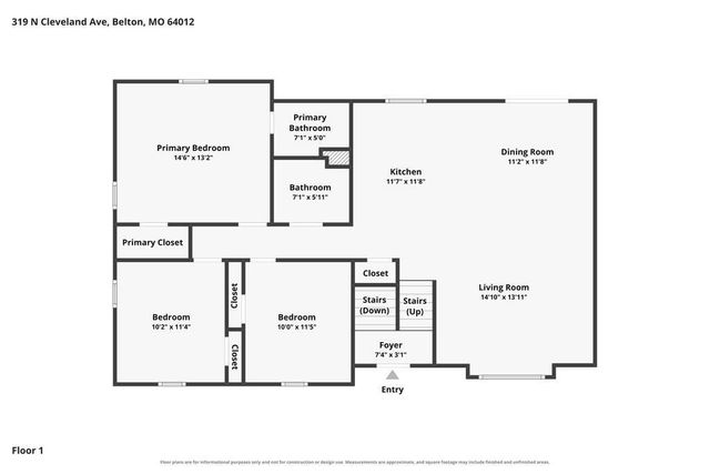 319 N Cleveland Avenue, Belton, MO 64012