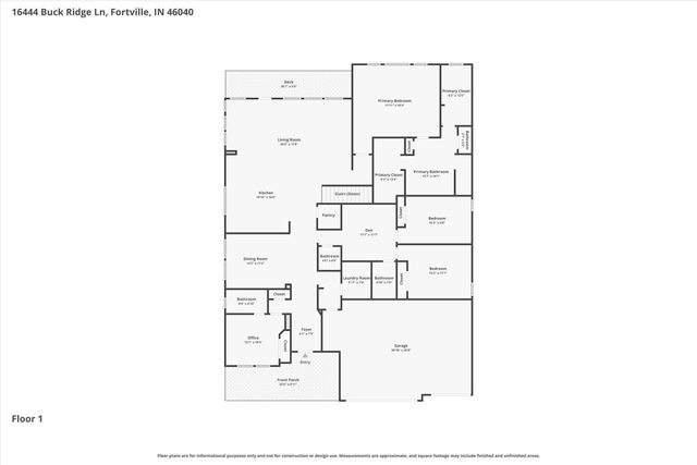 16444 Buck Ridge Lane, Fortville, IN 46040