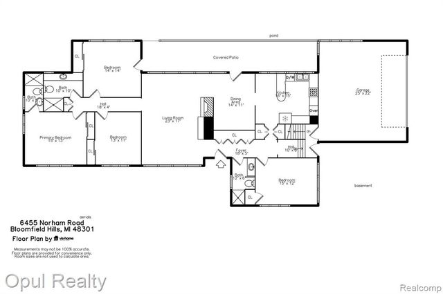 6455 Norham Road, Bloomfield Hills, MI 48301