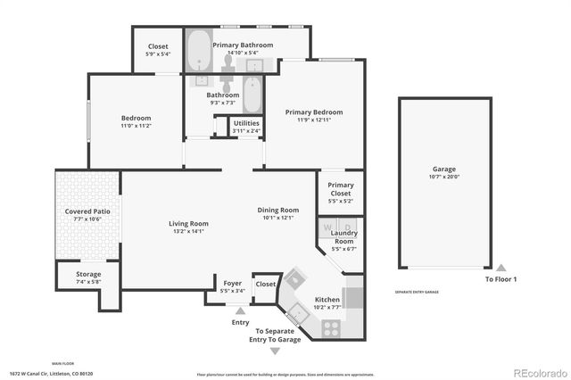 1672 W Canal Circle 411, Littleton, CO 80120