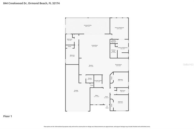 844 CREEKWOOD DRIVE, Ormond Beach, FL 32174
