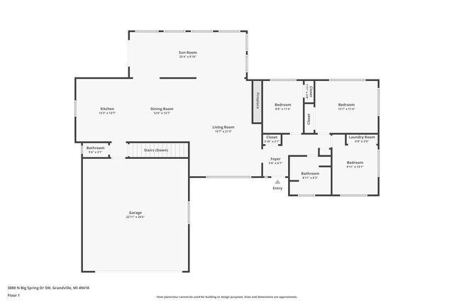 3880 N Big Spring Drive SW, Grandville, MI 49418