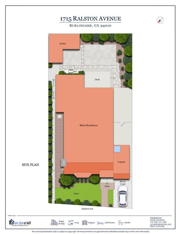 Image 61 of property listing at 1715 Ralston Avenue, Burlingame, CA 94010