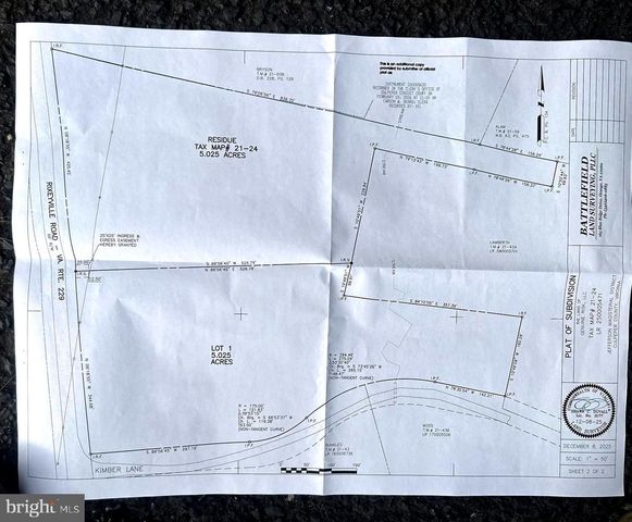 LOT 2 RIXEYVILLE RD. RTE 229, ADJ TO LOT 1, Culpeper, VA 22701