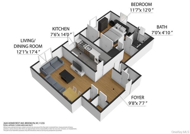 2645 Homecrest Avenue 1F, Brooklyn, NY 11235