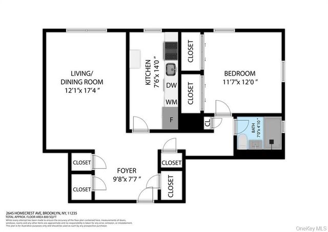 2645 Homecrest Avenue 1F, Brooklyn, NY 11235
