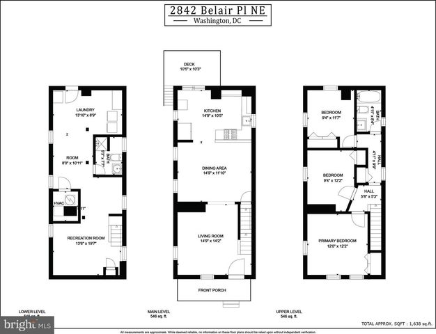 2842 BELAIR PL NE, Washington, DC 20018