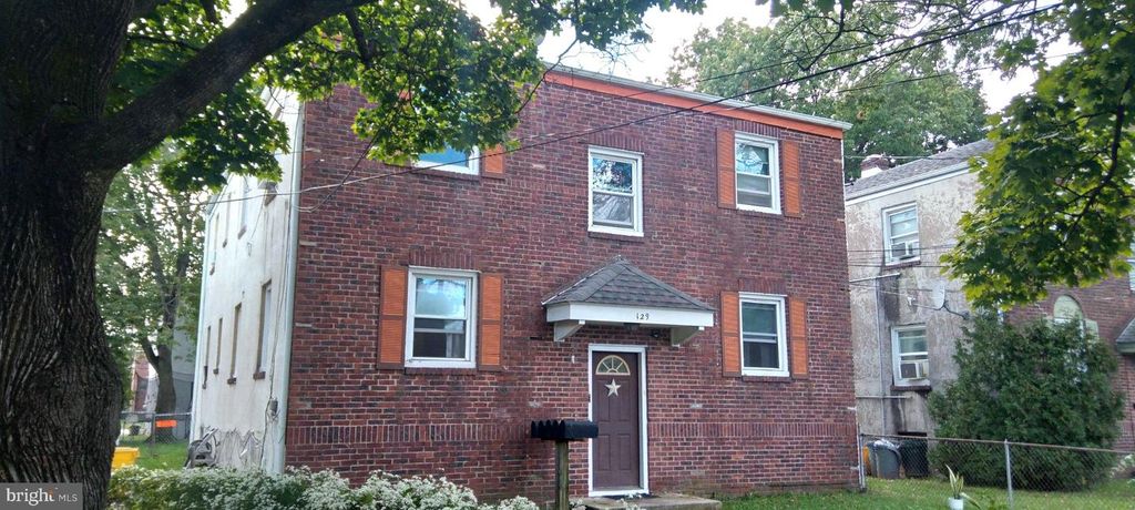 129 FRANCIS AVE, HAMILTON, NJ 08629 — exterior