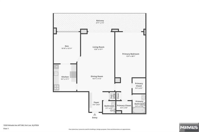 1530 Palisade Avenue 8M, Fort Lee, NJ 07024