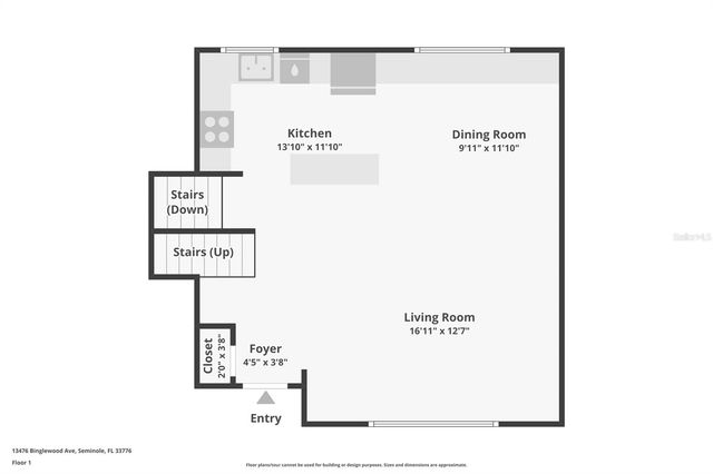 13476 BINGLEWOOD AVENUE, Seminole, FL 33776