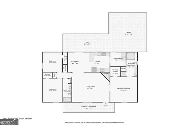 16055 Thompson Road, Milton, GA 30004