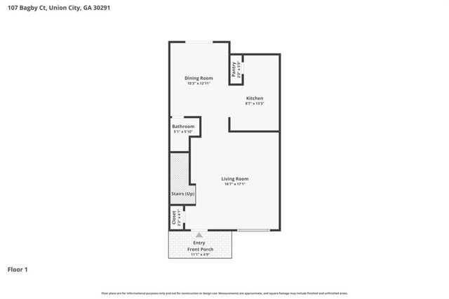 107 Bagby Court, Union City, GA 30291