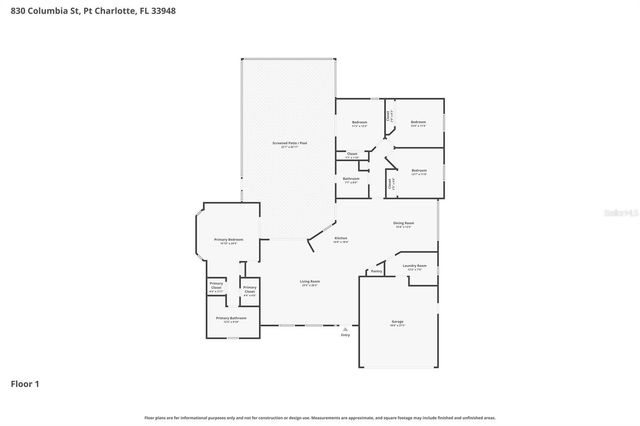 830 COLUMBIA STREET, Port Charlotte, FL 33948