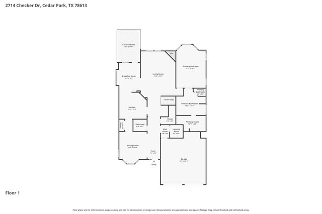 2714 Checker DR, Cedar Park, TX 78613