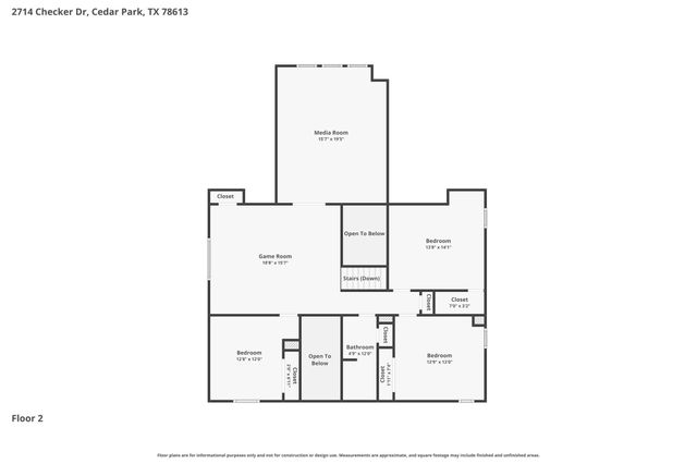 2714 Checker DR, Cedar Park, TX 78613