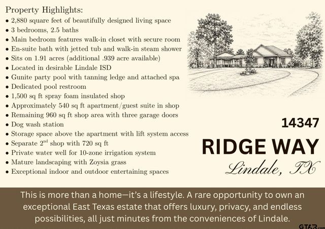14347 Ridge Way, Lindale, TX 75771