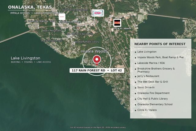 117 Rain Forest Road, Onalaska, TX 77360