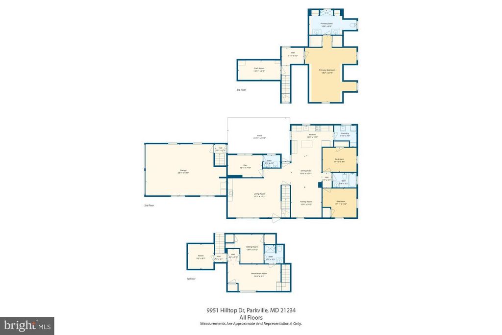 Image 65 of property listing at 9951 HILLTOP DR, Baltimore, MD 21234