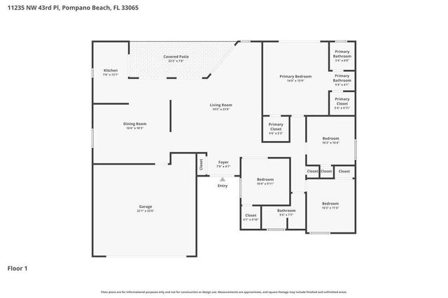 11235 NW 43rd Place, Coral Springs, FL 33065
