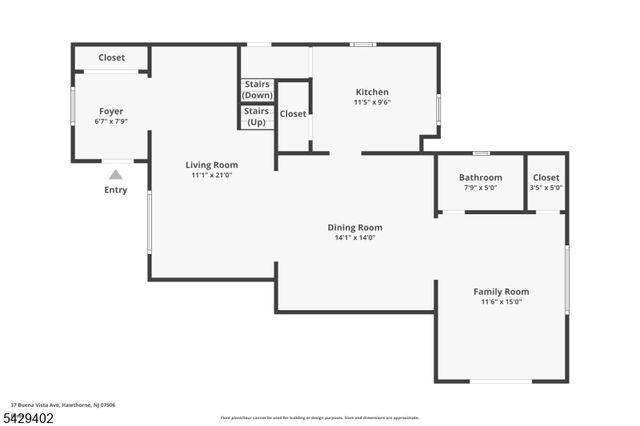 37 Buena Vista Ave, Hawthorne Boro, NJ 07506