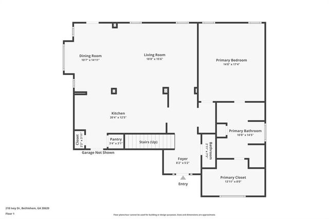 218 Ivey Drive, Bethlehem, GA 30620