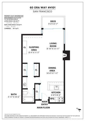 60 Ora Way H101, San Francisco, CA 94131