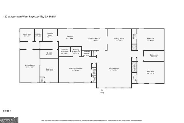 120 Watertown Way, Fayetteville, GA 30215