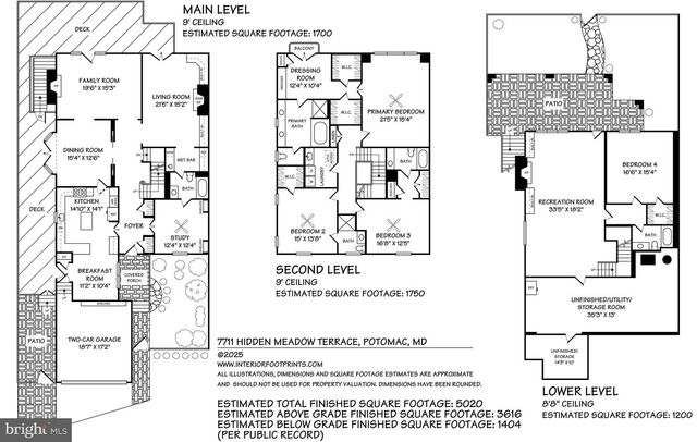 7711 HIDDEN MEADOW TER, Potomac, MD 20854